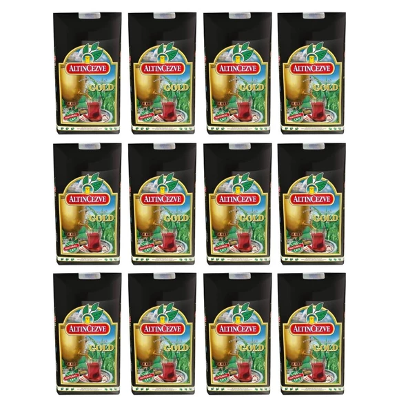 Altıncezve Gold Siyah Dökme Çay 1 KG x 12 Adet - 2