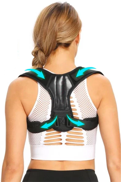 Dik Duruş Korsesi Dik Durmak Için Kamburluk Önleyici Ortopedik Bel Sırt Ağrısı Için Medikal Korse ürün görseli 1