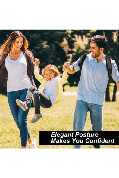 Dik Durmayı Sağlayan Sırt Omuz Korsesi Aparatı Kambuluğa Karşı Kifoz Skolyoz Dik Durmak Için Korse - Resim 3