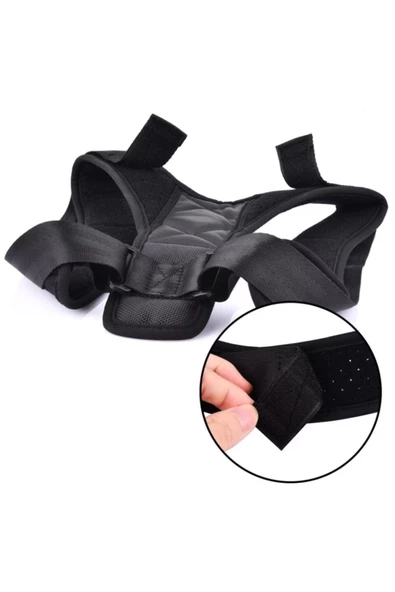 Dik Duruş Korsesi Kamburluk Önleyici Kadın Erkek Durmak İçin Korse Omuz Kambur - Resim 5