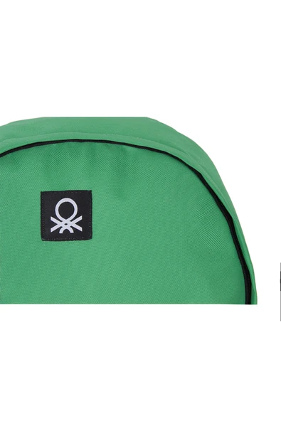 United Colors of Benetton Basic Tek Bölmeli Sırt Çantası Yeşil / 70683 - 5