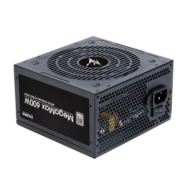 ZALMAN 600W 80+ ZM600 TXII (Megamax600w) POWER SUPLLY - 1