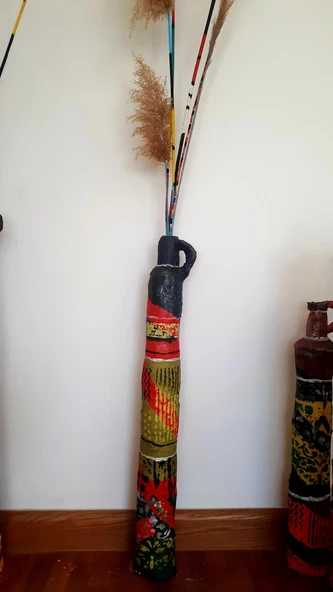 Himarry el yapımı vazo küp büyük boy 86 cm