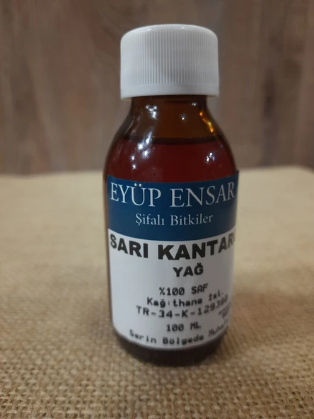 Eyüp Ensar SARI KANTORON YAĞI  100 ML