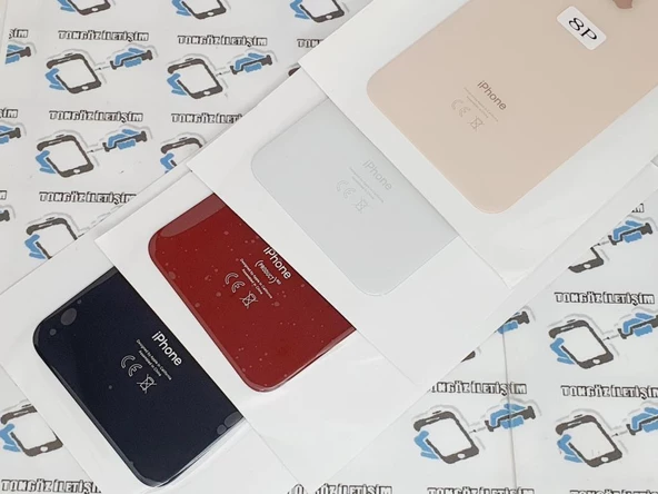 İphone 8 PLUS Arka Pil Batarya Kapağı (CAM) - Resim 3