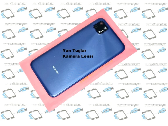 Tkgz Huawei Y5P Kasa Arka Pil Batarya Kapağı MAVİ