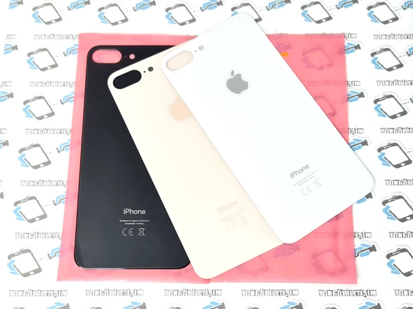 İphone 8 PLUS Arka Pil Batarya Kapağı (CAM) - Resim 5