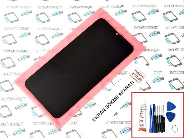Oppo A9 2020 Lcd Ekran Dokunmatik (SERVİS ORJİNALİ)  B-7000 + TAMİR SETİ