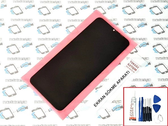 Oppo Realme 5İ Lcd Ekran Dokunmatik (SERVİS ORJİNALİ)  B-7000 + TAMİR SETİ ürün görseli