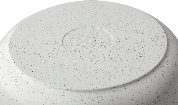 Taç Gravita Döküm Derin Tencere 30 cm Beyaz -TAC-3428 - 2