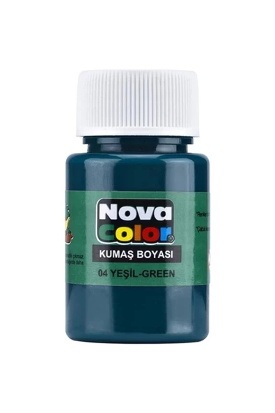 NOVA COLOR KUMAŞ BOYA BOYASI YEŞİL