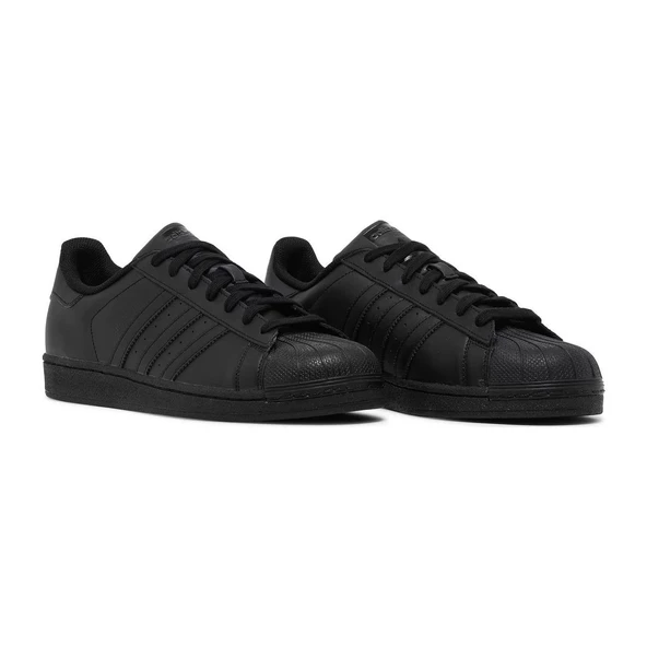 adidas Superstar Triple Black - Resim 3