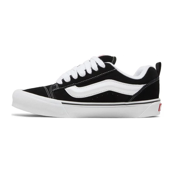 Vans Knu Skool Black White - Resim 5