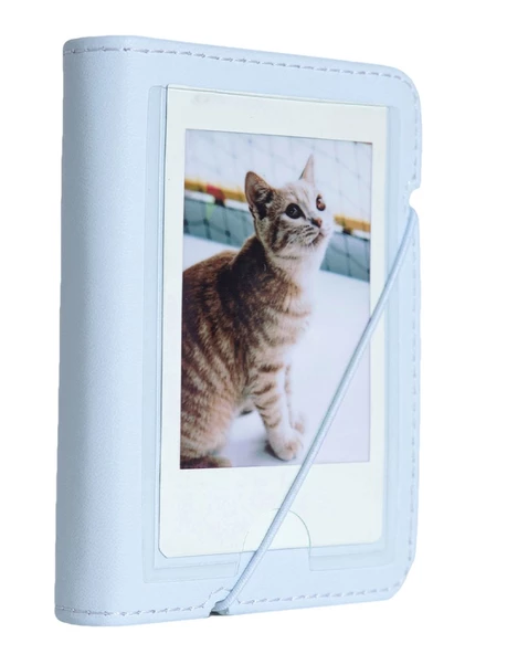 Fujifilm Instax Mini 12 Mavi Fotoğraf Makinesi 20'li Film ve Mini Albüm Seti - 7