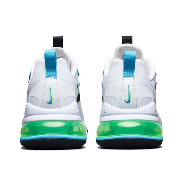 Nike Air Max 270 React Worldwide White - Resim 4