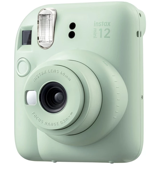Fujifilm Instax Mini 12 Yeşil Fotoğraf Makinesi 10'lu Film Mini Albüm ve Deri Kılıf Seti - 3