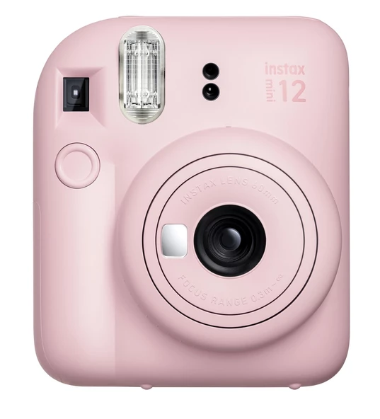 Fujifilm Instax Mini 12 Pembe Fotoğraf Makinesi ve 4'lü Renkli Lens Seti - Resim 2