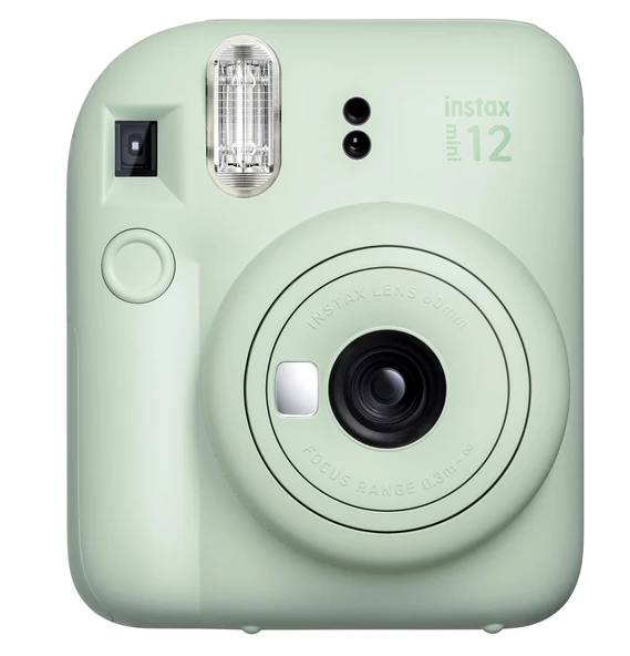 Fujifilm Instax Mini 12 Yeşil Fotoğraf Makinesi 10'lu Film Mini Albüm ve Deri Kılıf Seti - 4