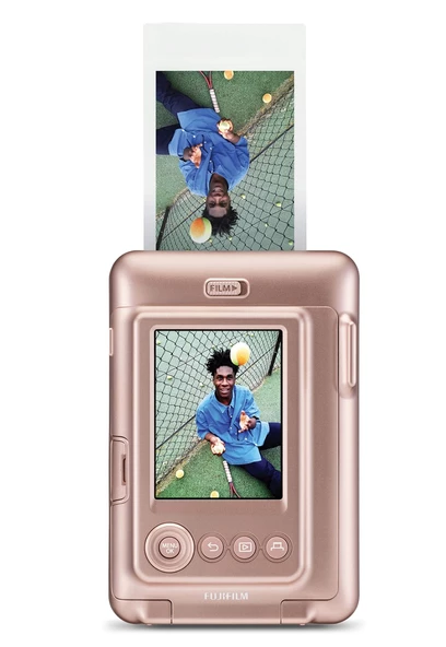 Fujifilm Instax mini LiPlay Hybrid Blush Gold Fotoğraf Makinesi ve 20'li Mini Film - 2