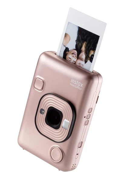 Fujifilm Instax mini LiPlay Hybrid Blush Gold Fotoğraf Makinesi ve 20'li Mini Film - 6