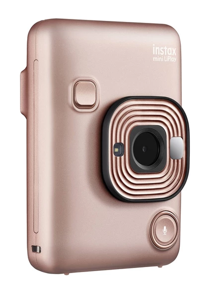 Fujifilm Instax mini LiPlay Hybrid Blush Gold Fotoğraf Makinesi ve 20'li Mini Film - 5