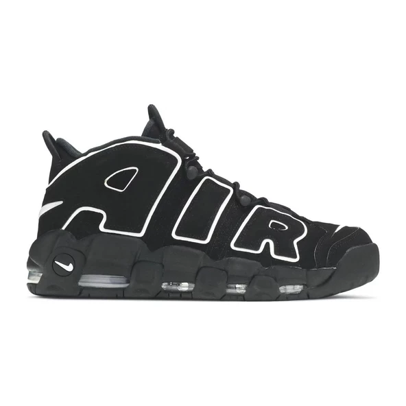 Nike Air More Uptempo Black White ürün görseli