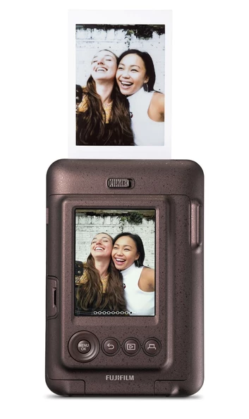 Fujifilm Instax Mini LiPlay Hybrid Deep Bronze Fotoğraf Makinesi 20'li Film - 2