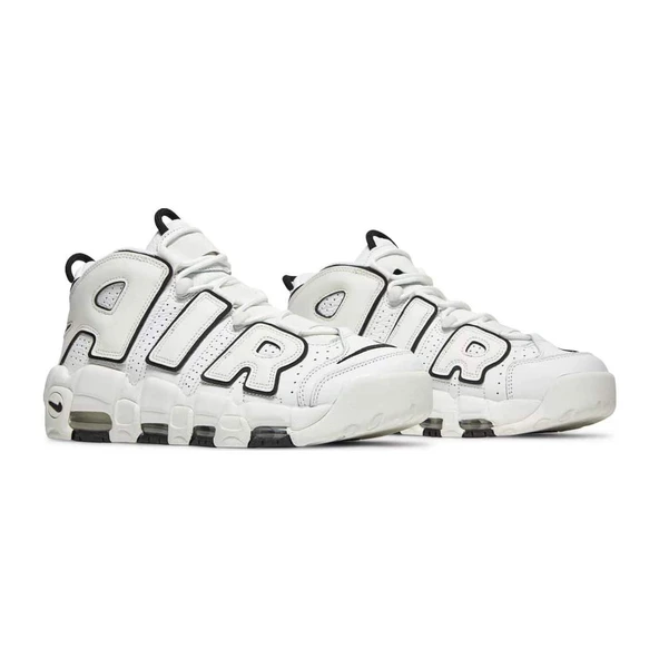 Nike Air More Uptempo Summit White Black - Resim 2