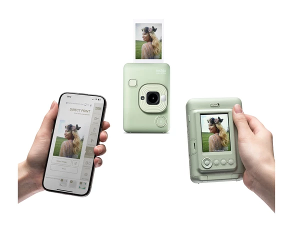 Fujifilm Instax Mini LiPlay Hybrid Matcha Green Fotoğraf Makinesi 20'li Film - 5
