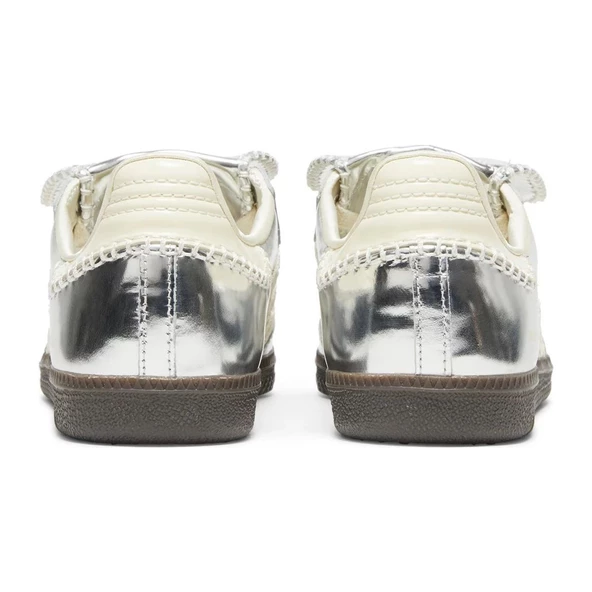 Wales Bonner x Samba Silver Metallic - Resim 4