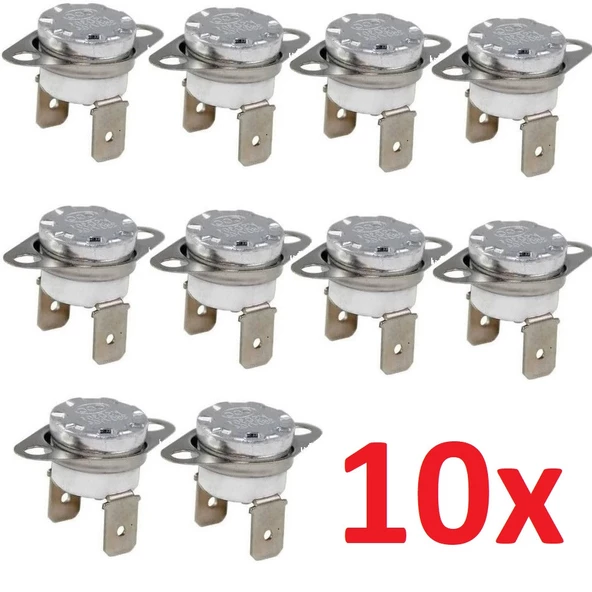 10 Adet KSD302 70C 16A Limit Termostat - 2