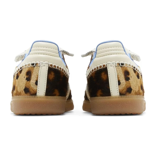 Wales Bonner x Samba Pony Leopard Dark Brown - Resim 4