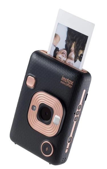 Fujifilm Instax Mini LiPlay Hybrid Elegant Black Fotoğraf Makinesi ve 20'li Mini Film - 3