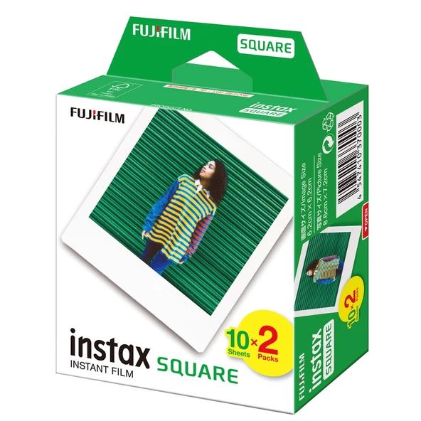 Fujifilm Instax SQ1 Beyaz Fotoğraf Makinesi ve 20'li Kare Film - 8