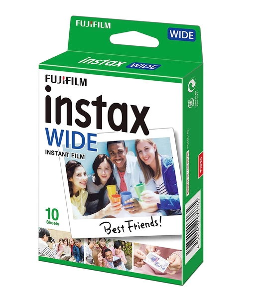 Fujifilm Instax Wide Link Gri Akıllı Telefon Yazıcısı ve Pal Metal Siyah Dijital Kamera Seti - 6