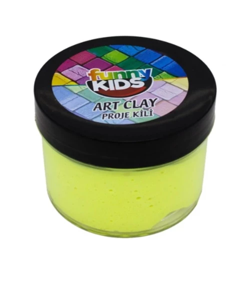 Funny Kids Proje Kili 50Gr Neon Sarı