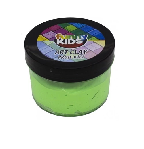 Funny Kids Proje Kili 50Gr Neon Yeşil