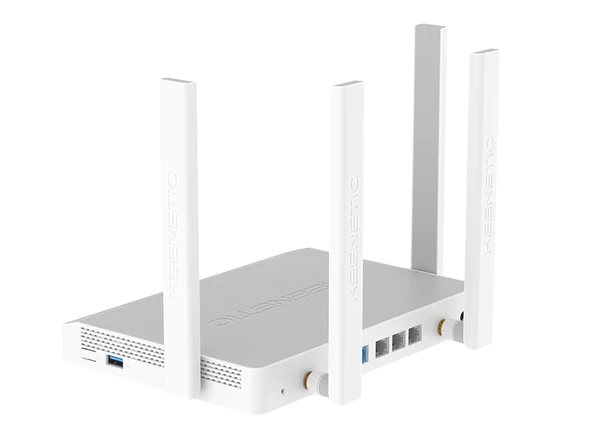 Keenetic Hero 4G+ AX1800 Wi-Fi Mesh Fiber Router, Sim Kart Destekli 3G/4G/LTE Modem, Cat.6, 4x1Gbit/s, USB 3.0 KN-2311 - 8
