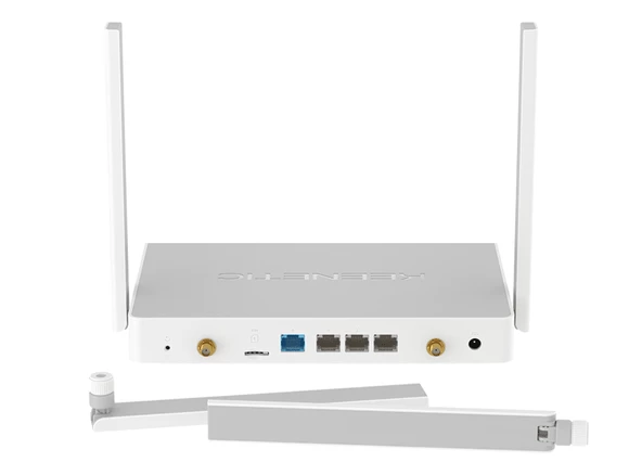 Keenetic Hero 4G+ AX1800 Wi-Fi Mesh Fiber Router, Sim Kart Destekli 3G/4G/LTE Modem, Cat.6, 4x1Gbit/s, USB 3.0 KN-2311 - 5