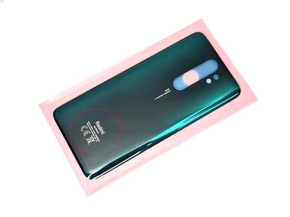 Xiaomi Redmi Note 8 PRO Arka Pil Kapağı (C.C Logolu CAM) YEŞİL