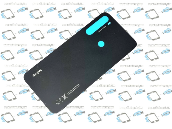 Xiaomi Redmi Note 8 Arka Pil Batarya Kapağı (CAM) SİYAH