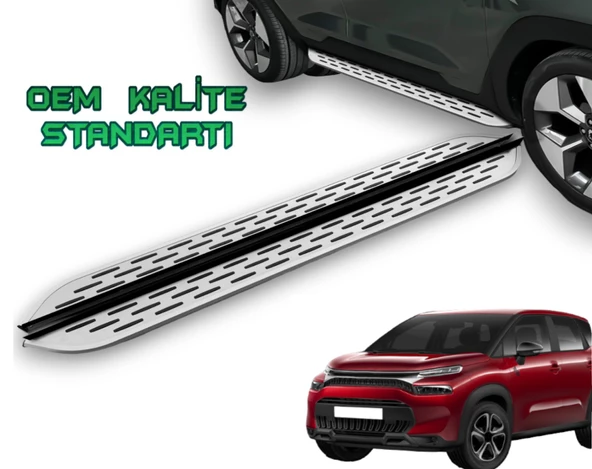 C3 AİRCROSS 2017 2018 2019 2020 2021 2022 2023 2024 2025 ARACA ÖZEL YAN BASAMAK ürün görseli 1