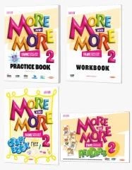 2. Sınıf  More&More Englısh Practıce Book & Workbook & Hikaye Seti & Craft Book (4'lü Set)-2025