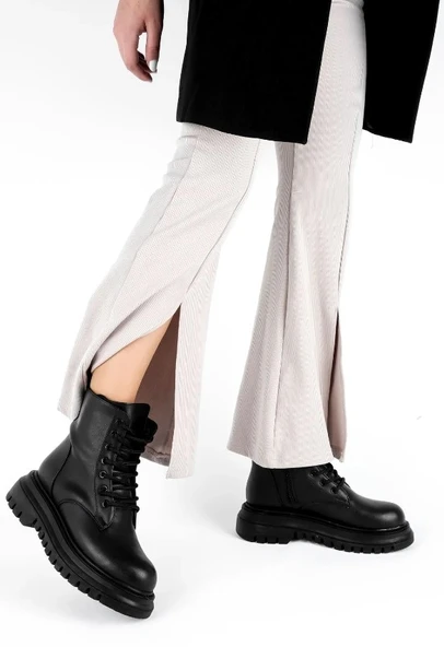 Feles Kalın ve Yüksek Taban Günlük Bot Kadın Postal Bot ürün görseli