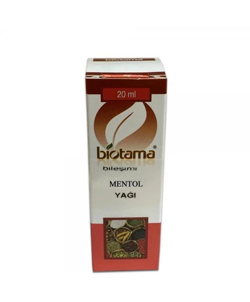 Biotama Mentol Yağı 20ml