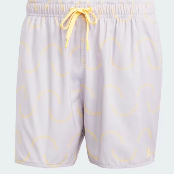 adidas Wave Logo CLX Swim Shorts IR6198 - Resim 4