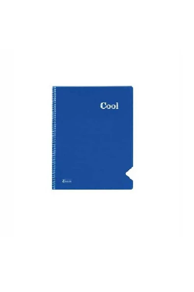 Keskin Color A6 80 Yp. Çizgili PP Kp. Spiralli Cool Defter