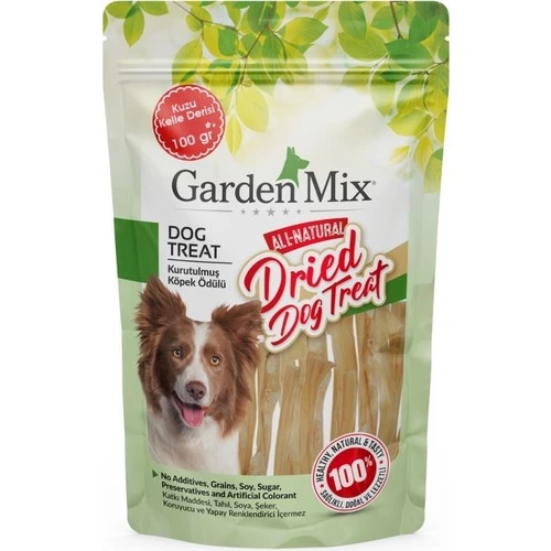 Gardenmix Kurutulmuş Kuzu Kelle Derisi 100 Gr SKT:01/2026
