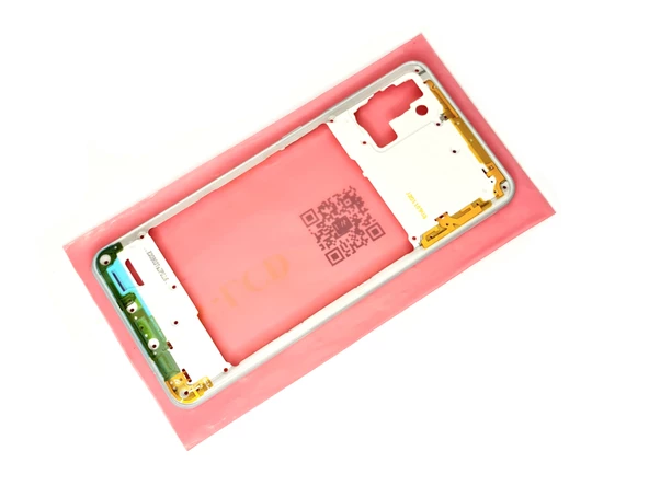 Samsung Galaxy A31 A315 Kasa Arka Pil Batarya Kapağı BEYAZ - Resim 4