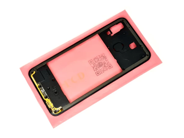 Samsung Galaxy A20 A 205 Kasa Arka Pil Batarya Kapağı SİYAH - 4